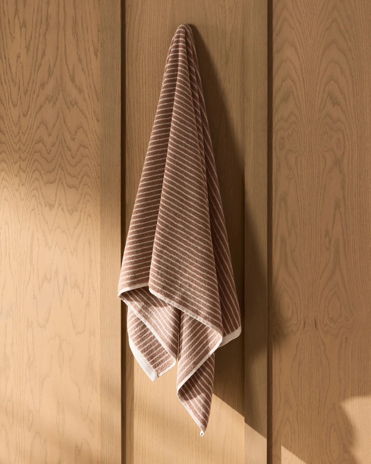 2+2 Pinstripe Bath Bundle -Adobe and Alabaster - Image 2