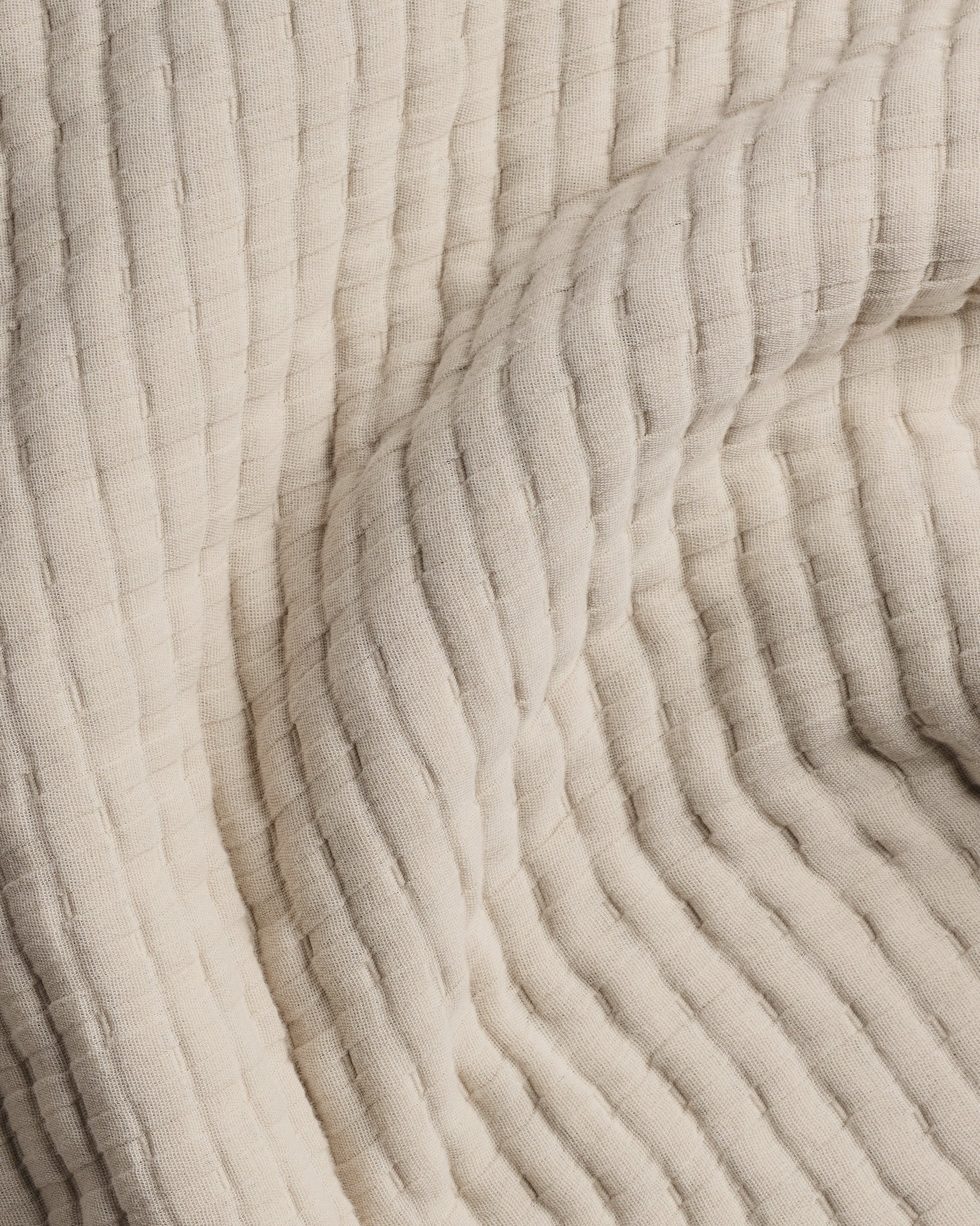 Air Cotton Coverlet - FINAL SALE (Bone) - Image 3