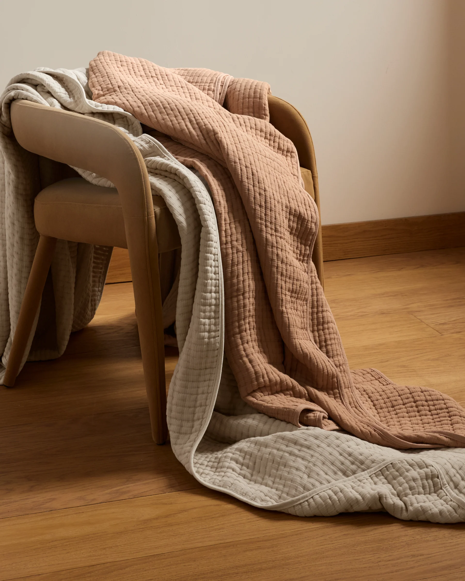 Air Cotton Coverlet - FINAL SALE (Bone) - Image 5