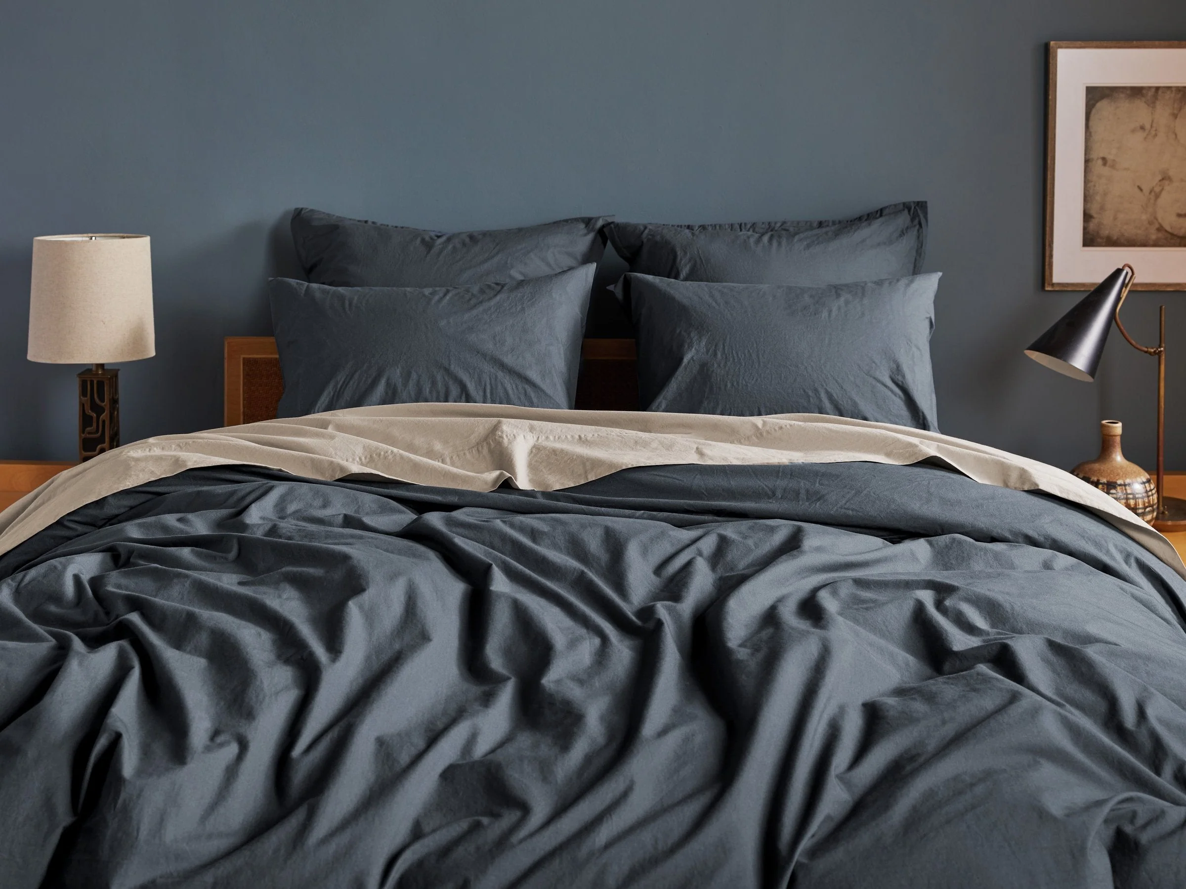 Brushed Cotton Euro Sham (Dusk) - Image 4