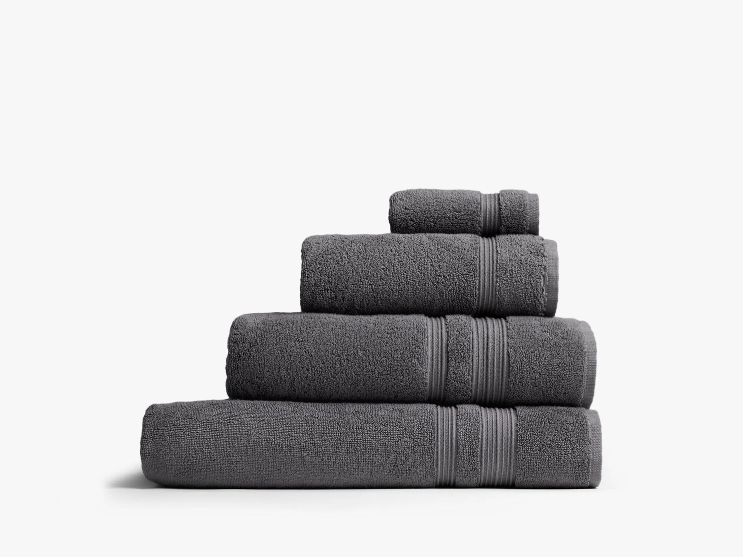 Classic Turkish Cotton Towels - FINAL SALE (Coal)