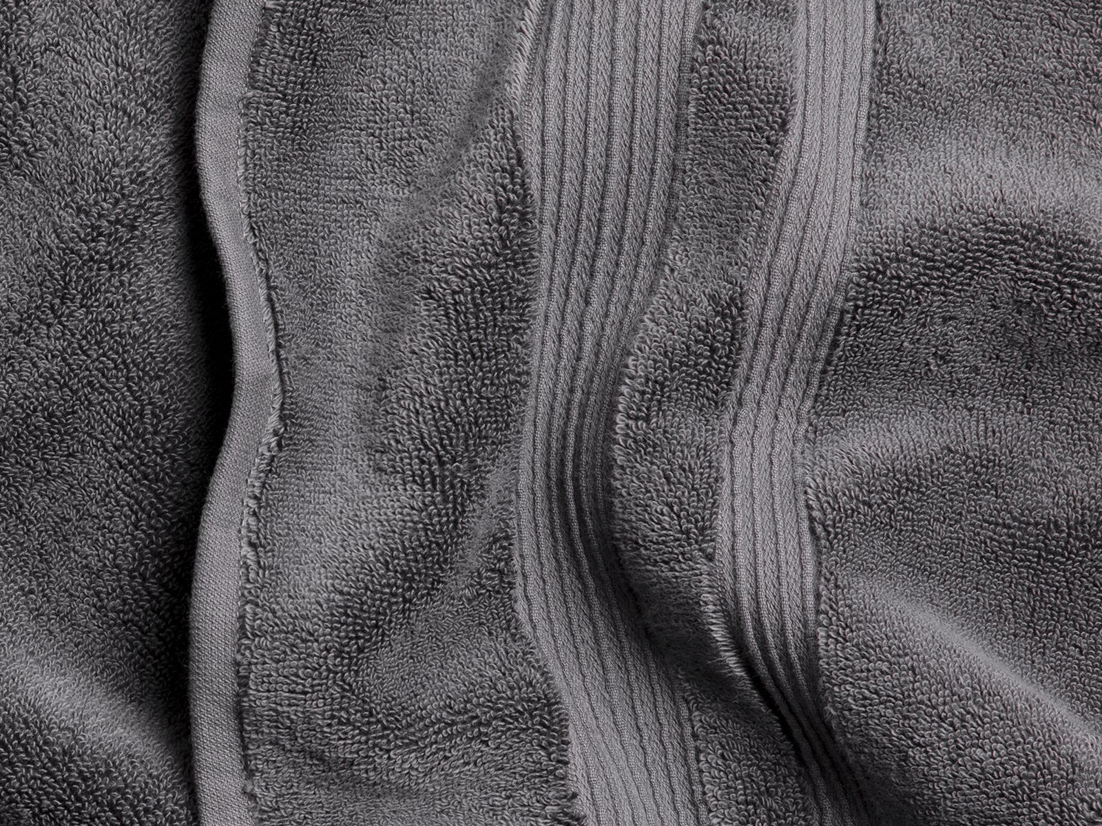 Classic Turkish Cotton Towels - FINAL SALE (Coal) - Image 2