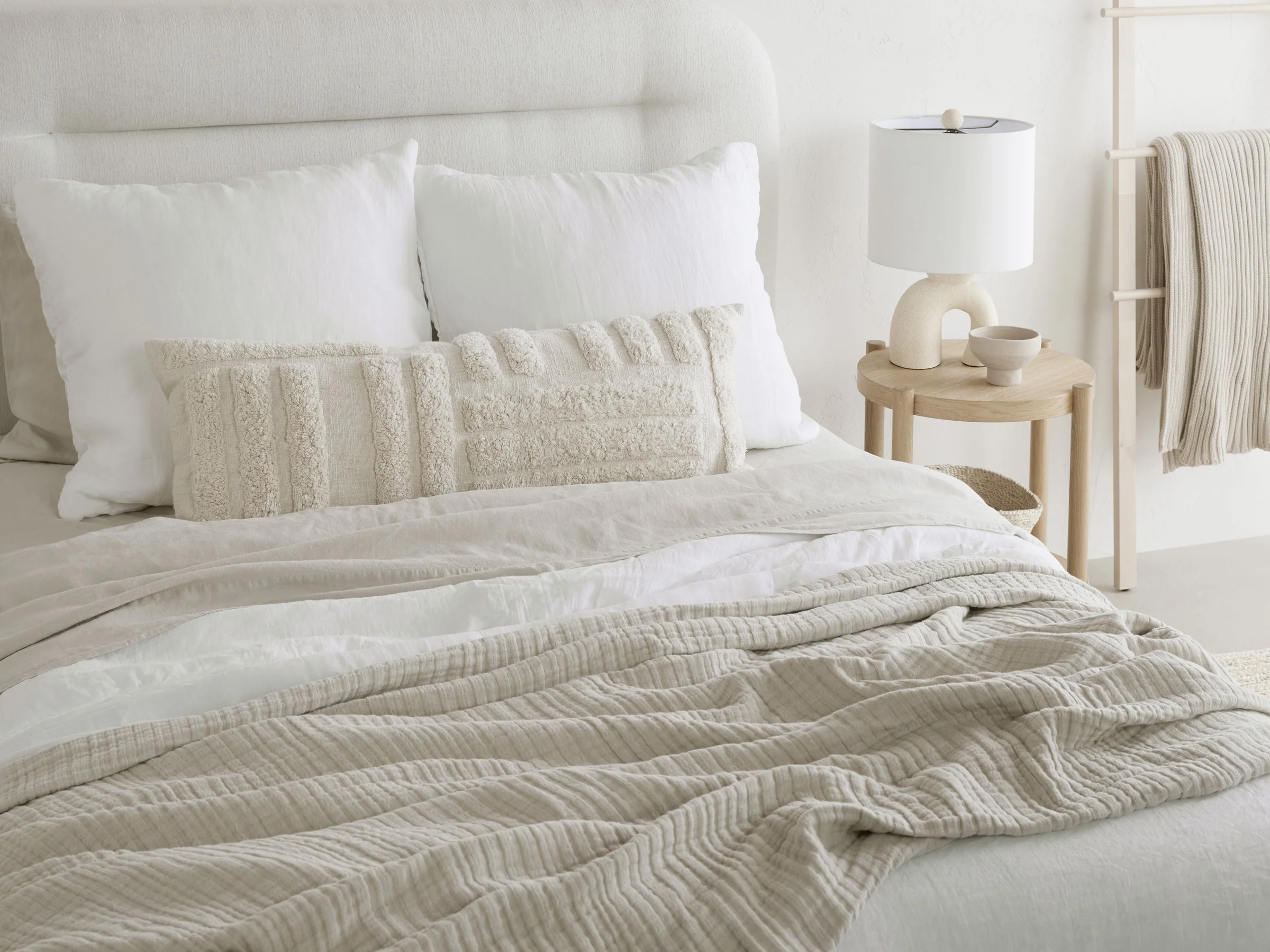 Oversized Cloud Linen Gauze Throw - FINAL SALE - Image 5