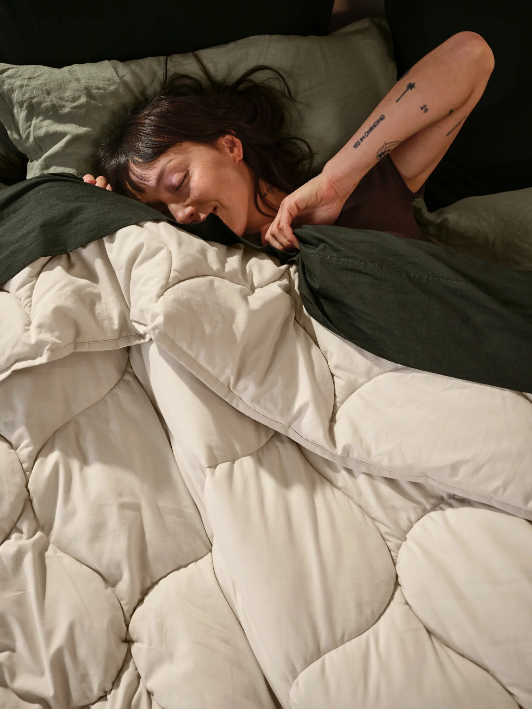 Cotton Drift Comforter (Bone) - Image 4