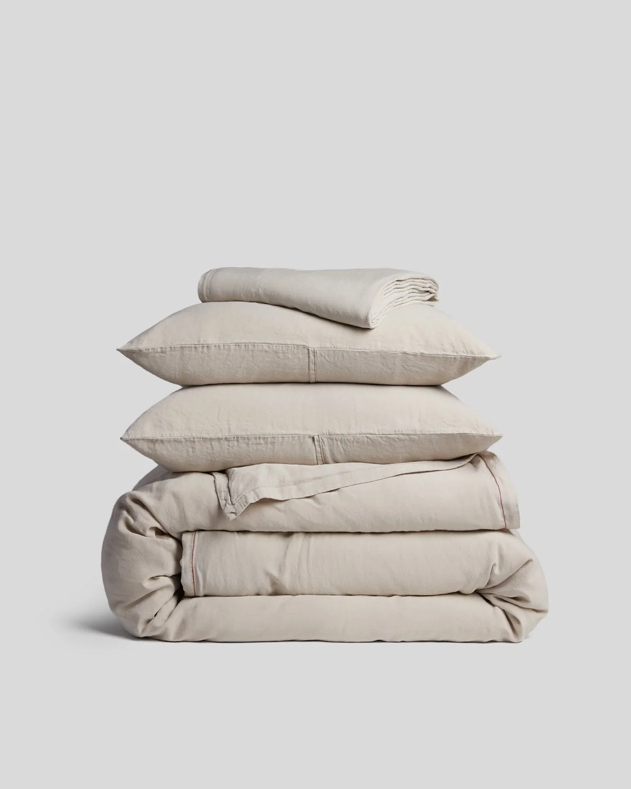 Linen Tencel Venice Set - Bone F/Q