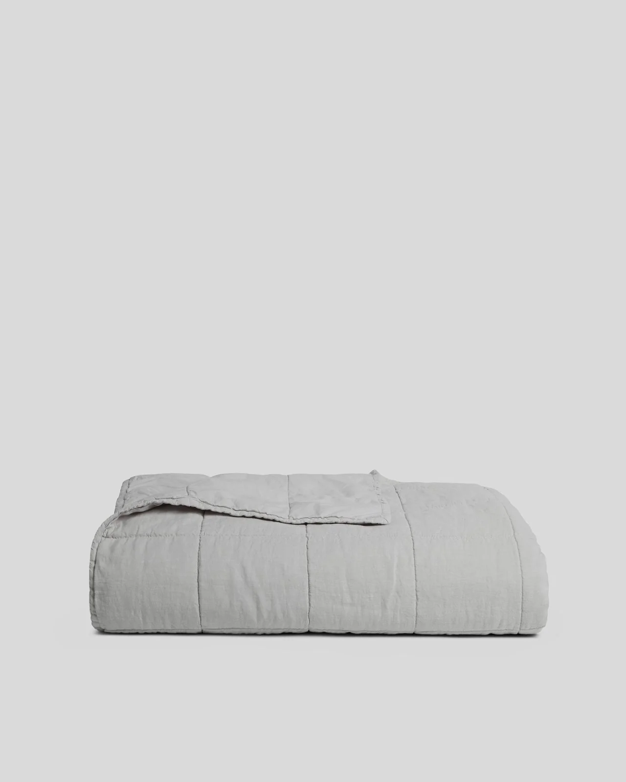 Linen Box Quilt (Fog)