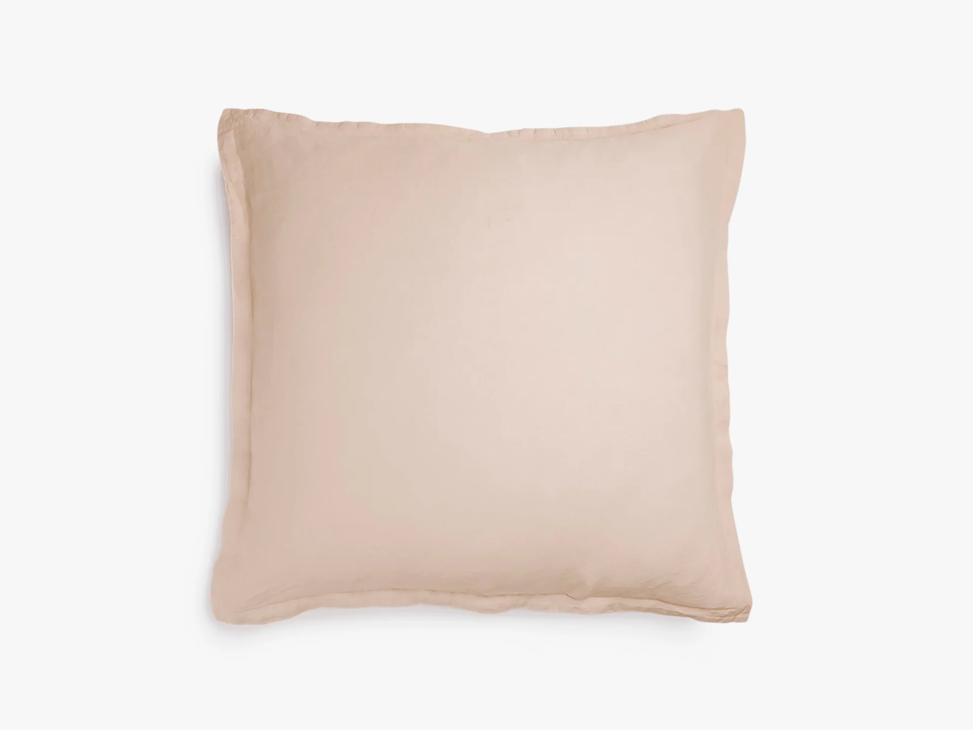 Linen Euro Sham (Melon)