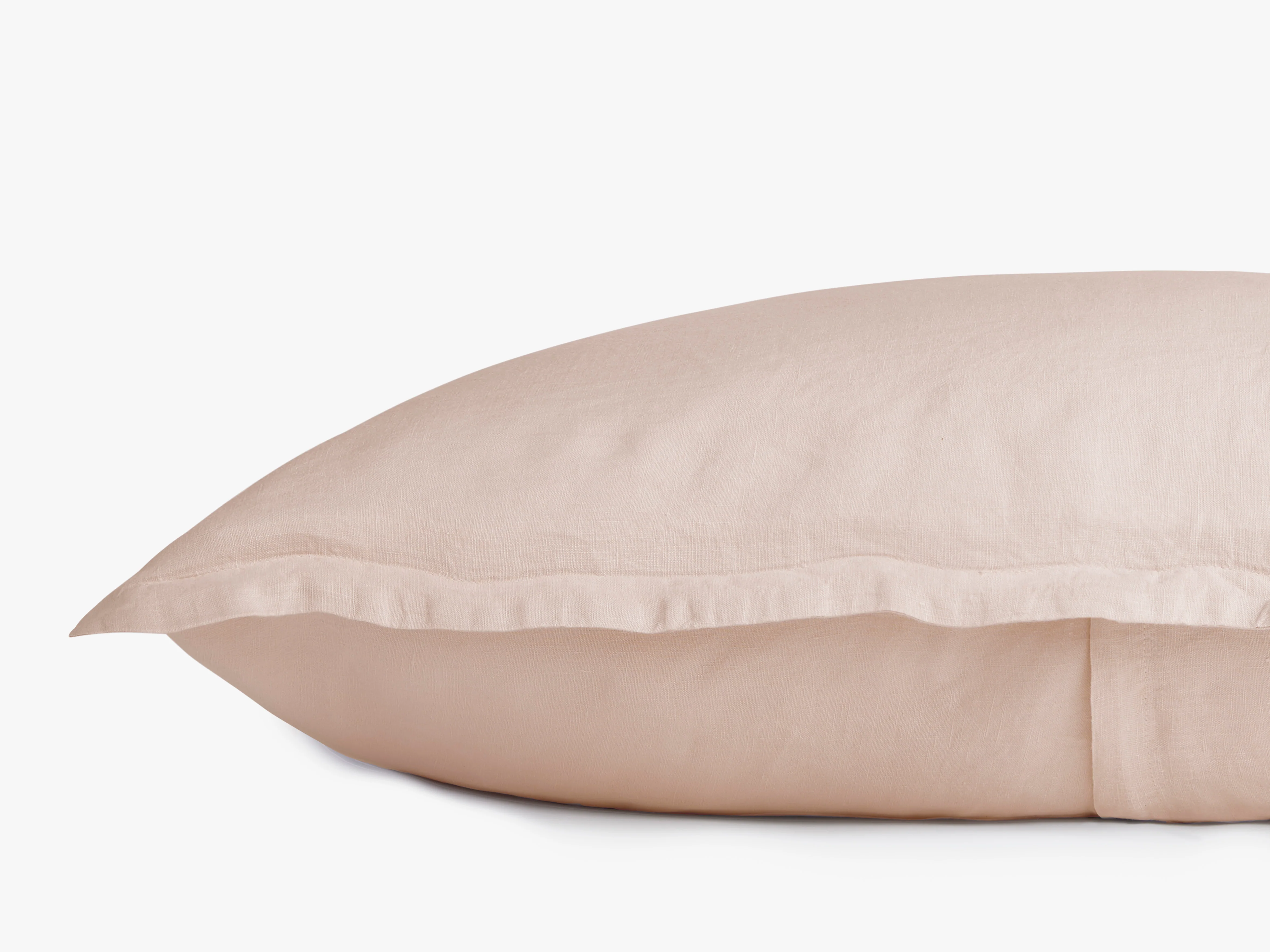 Linen Euro Sham (Melon) - Image 2