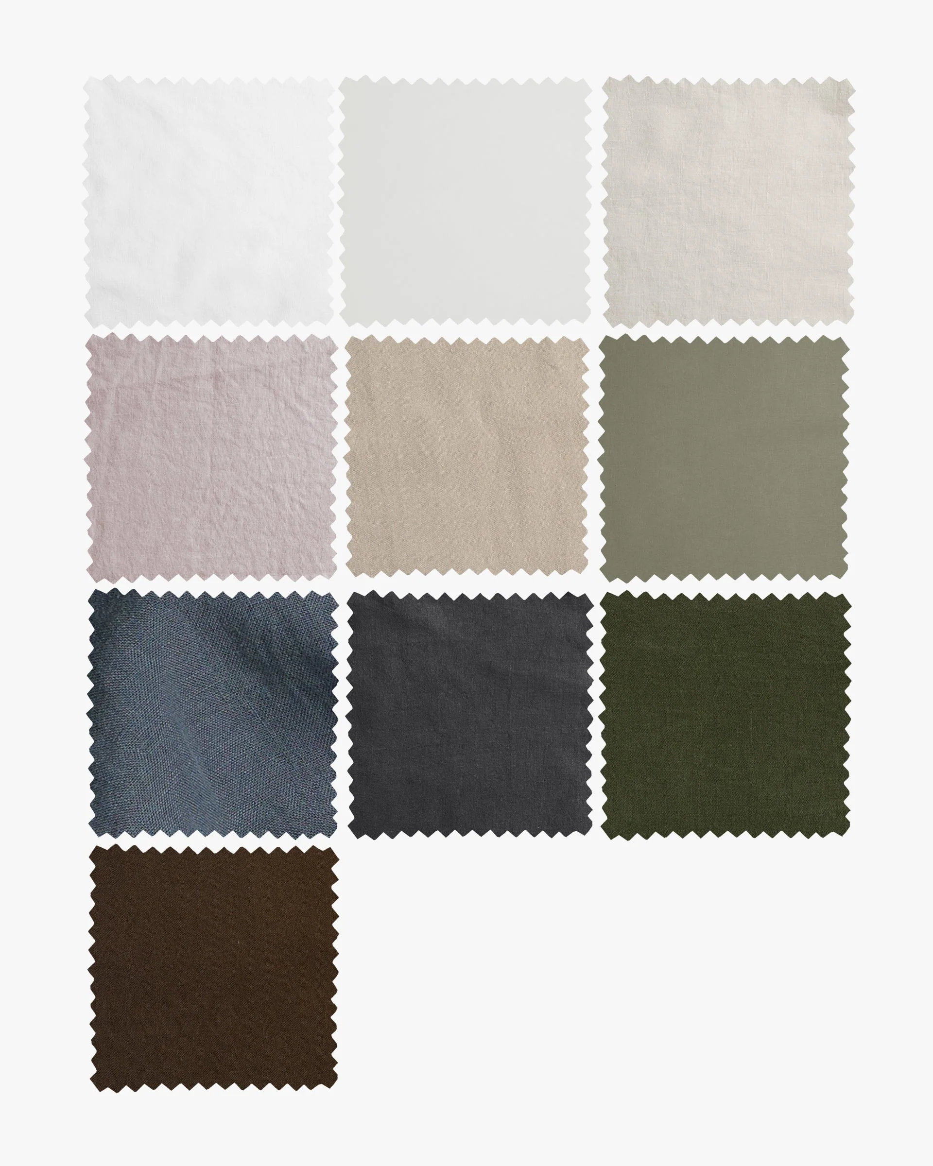 Linen Fabric Swatch (Dusk)
