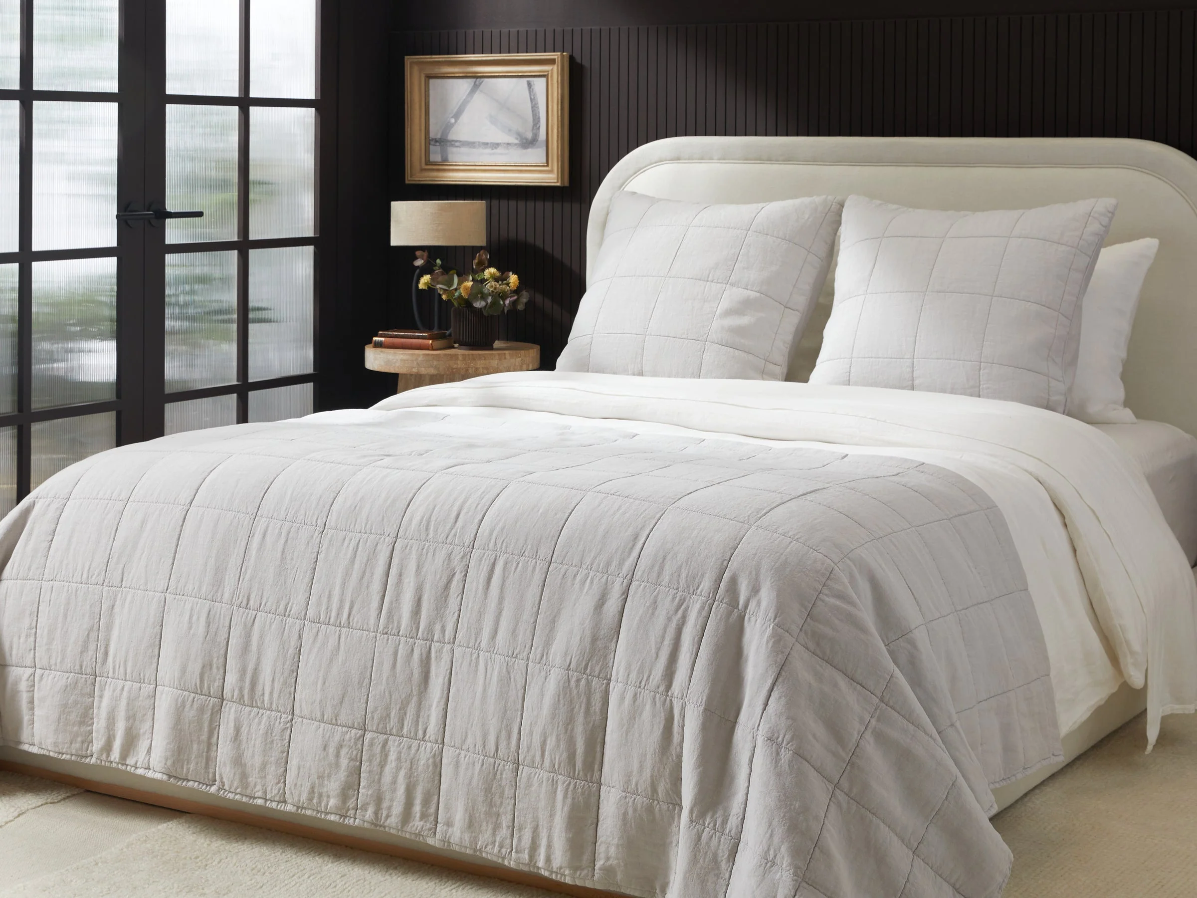Linen Sheet Set - White F/Q - Image 5