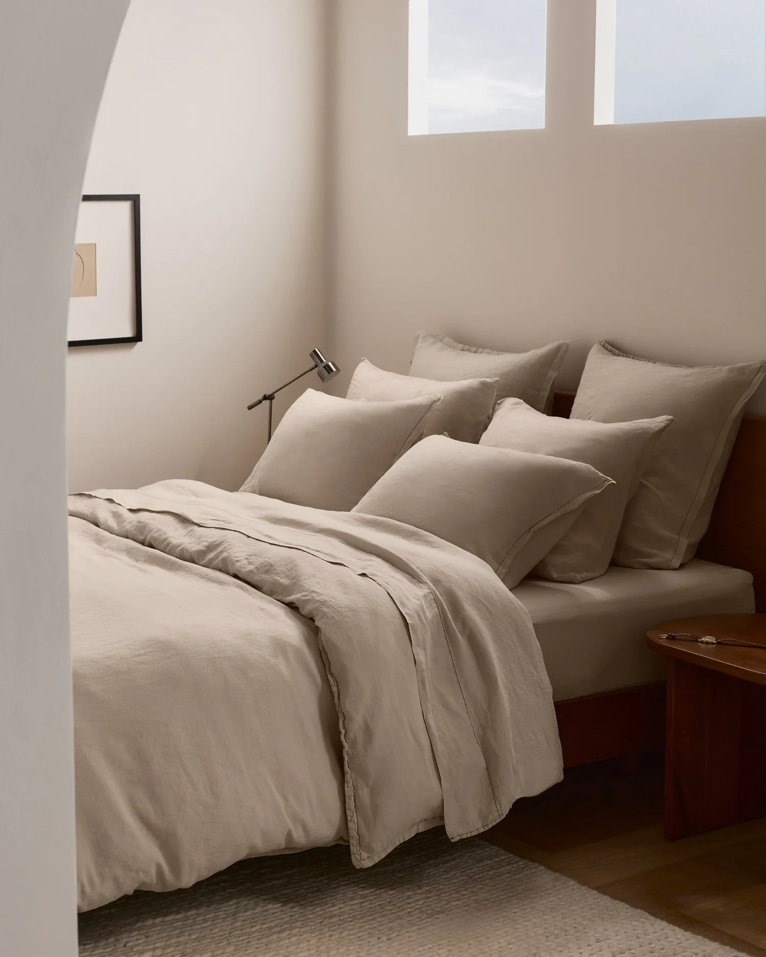 Linen Tencel Bundle - Bone F/Q - Image 2