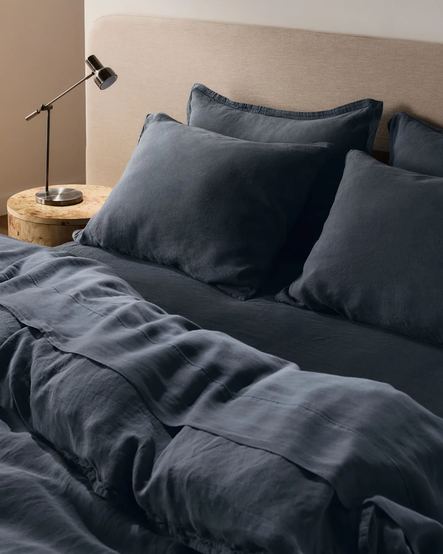 Linen Tencel Sheet Set - Dusk F/Q - Image 2