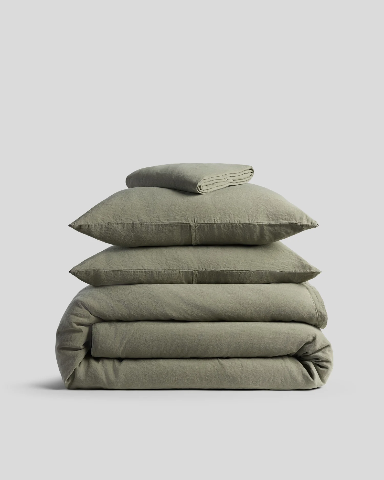 Linen Tencel Venice Set - Moss K/CK