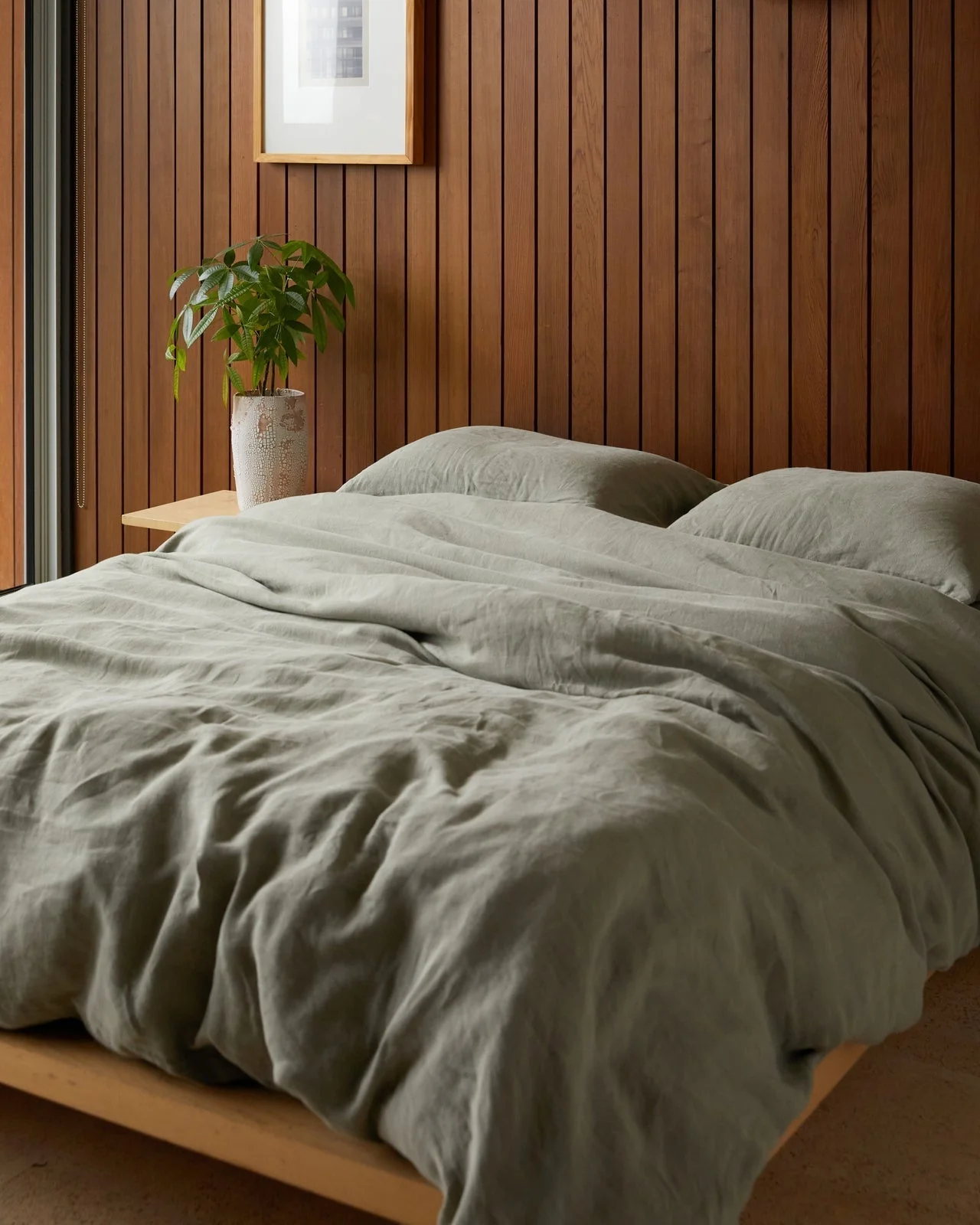 Linen Venice Set - Moss K/CK - Image 2