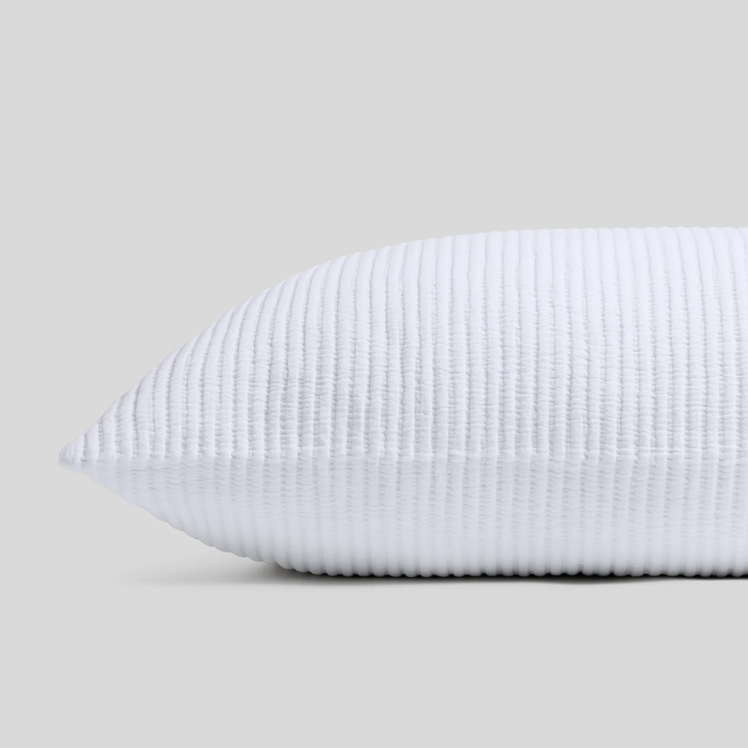 Matelasse Body Pillow Cover (White) - Image 3