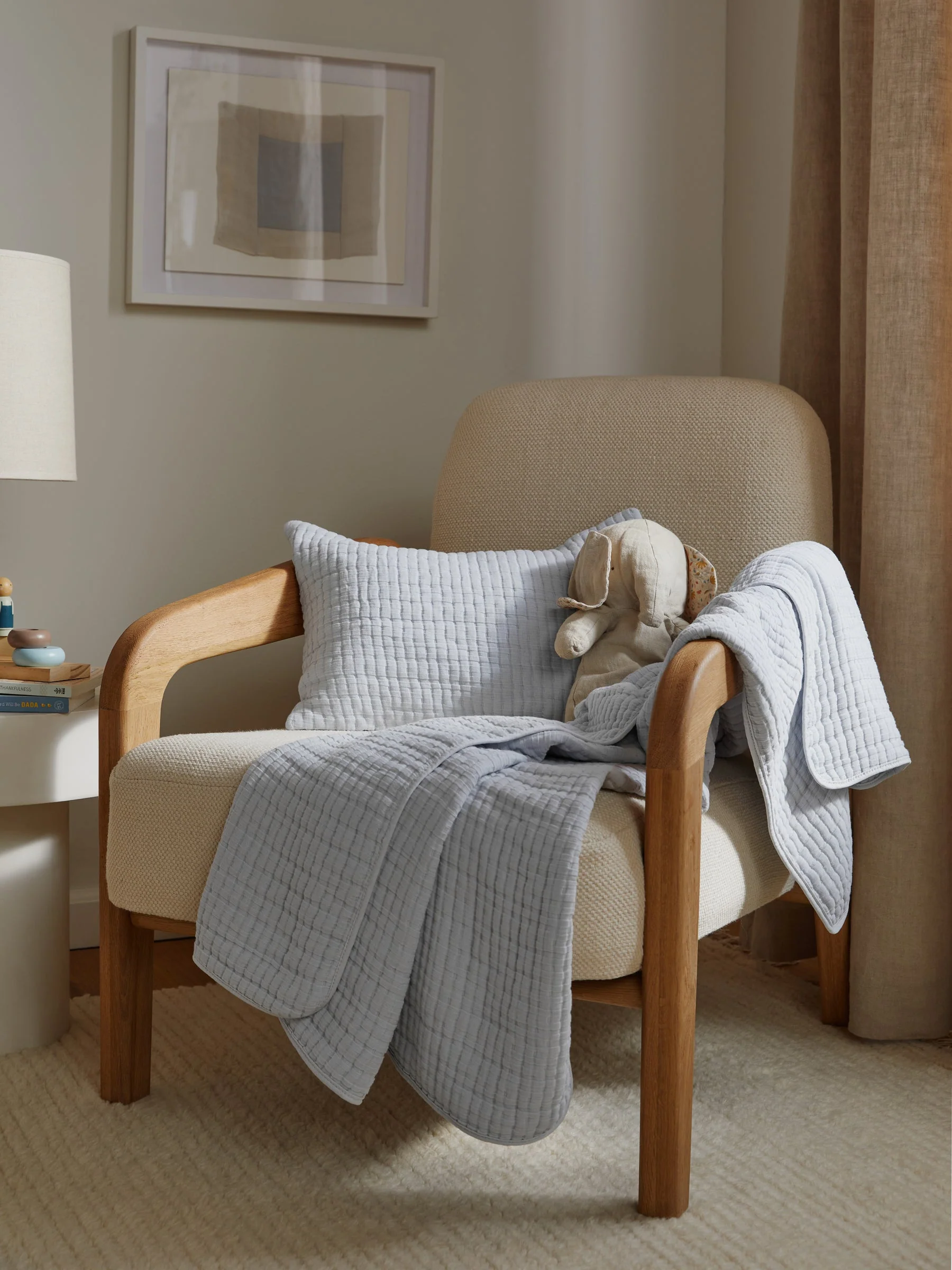 Organic Air Cotton Mini Sham (Bone) - Image 4