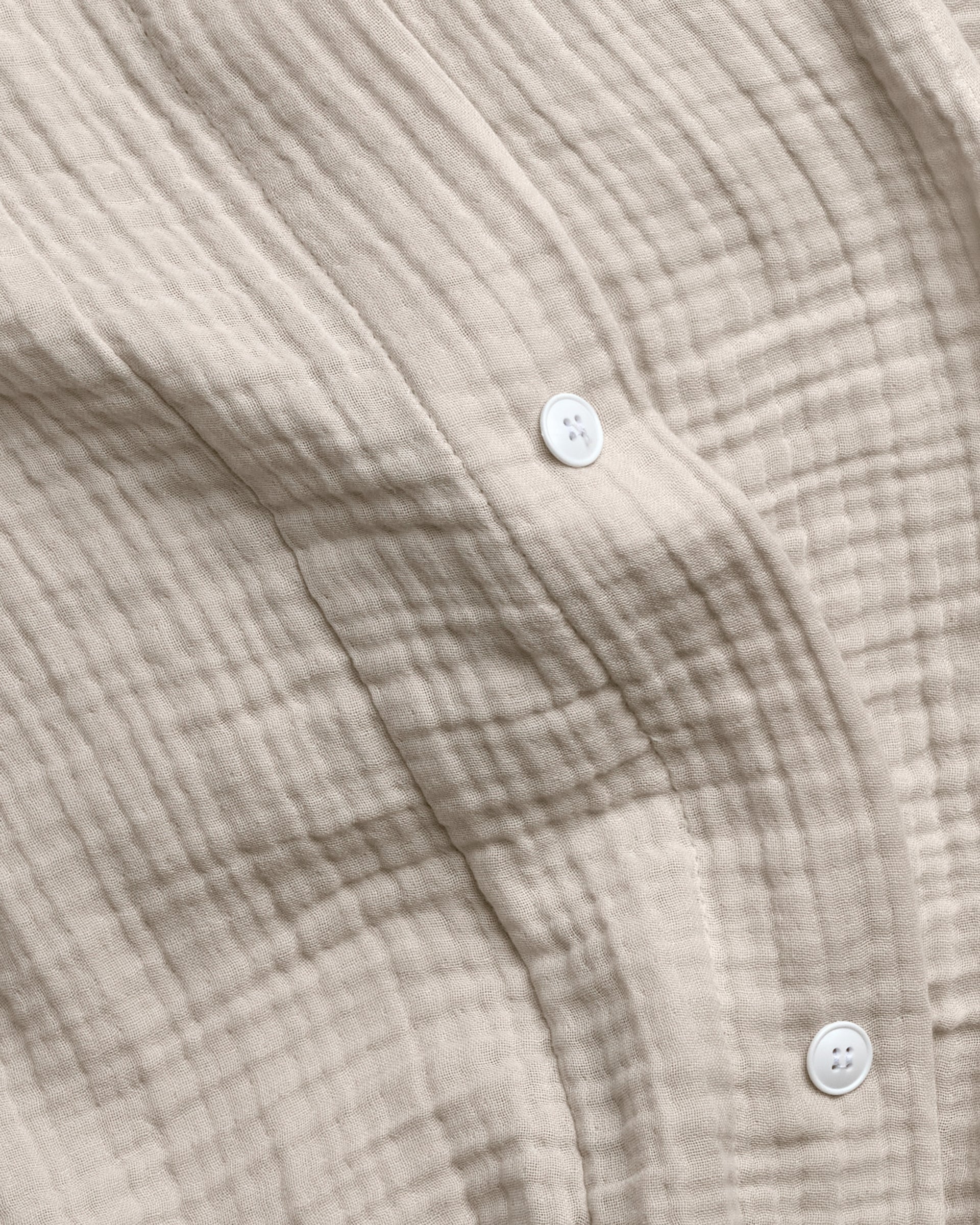 Organic Cloud Cotton Duvet Cover (Bone) - Image 3