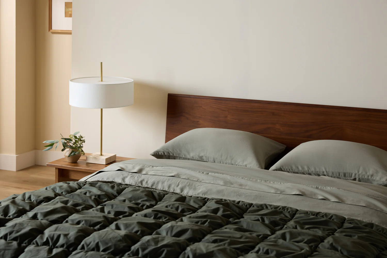 Organic Soft Luxe Bed Set - FINAL SALE (Moss) - Image 3