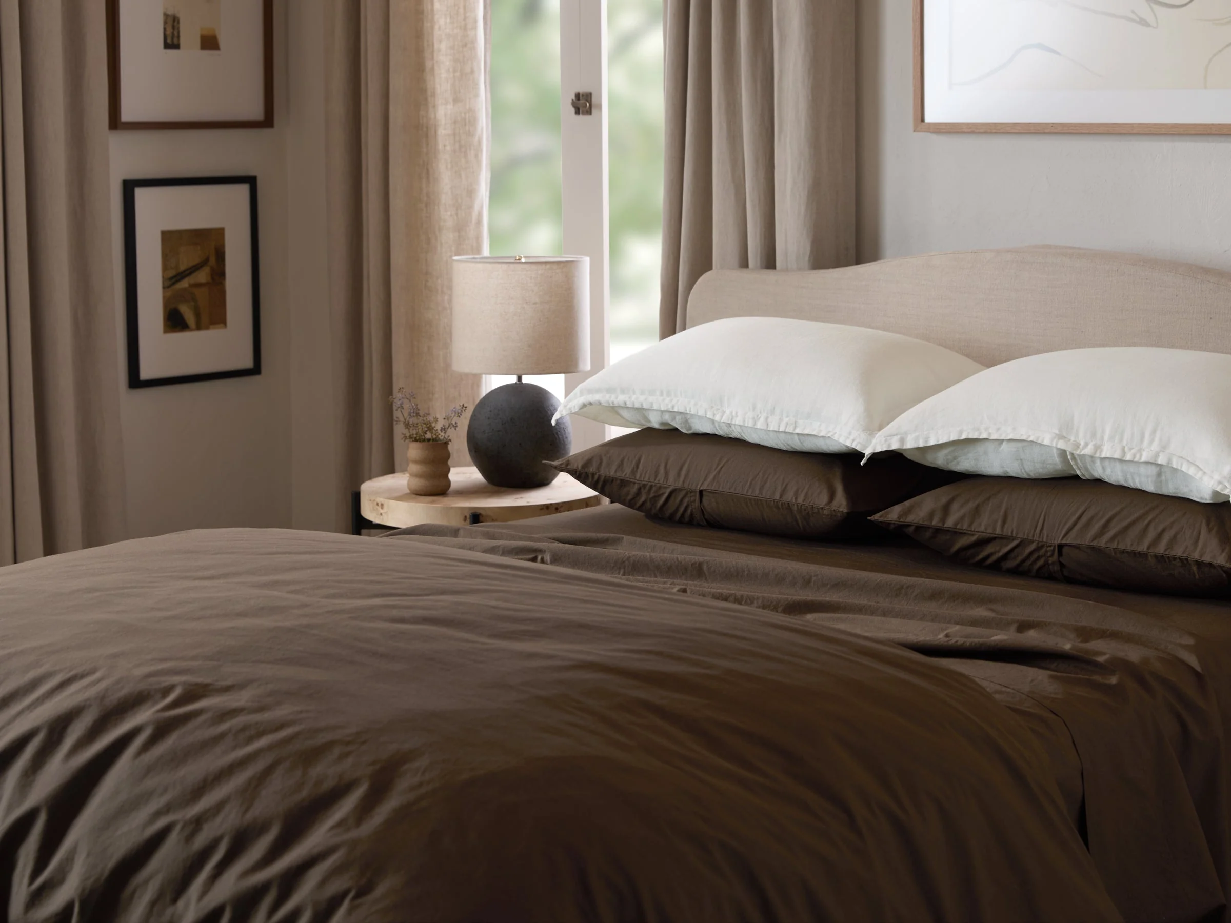 Percale Duvet Cover (Java) - Image 2
