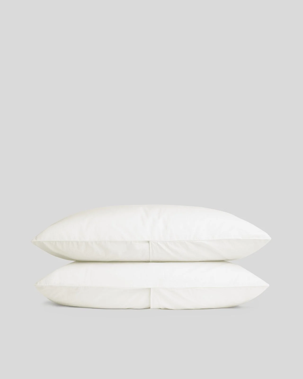 Percale Pillowcase Set (Cream)
