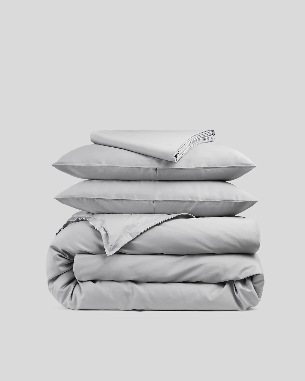 Sateen Venice Set - Light Grey K/CK
