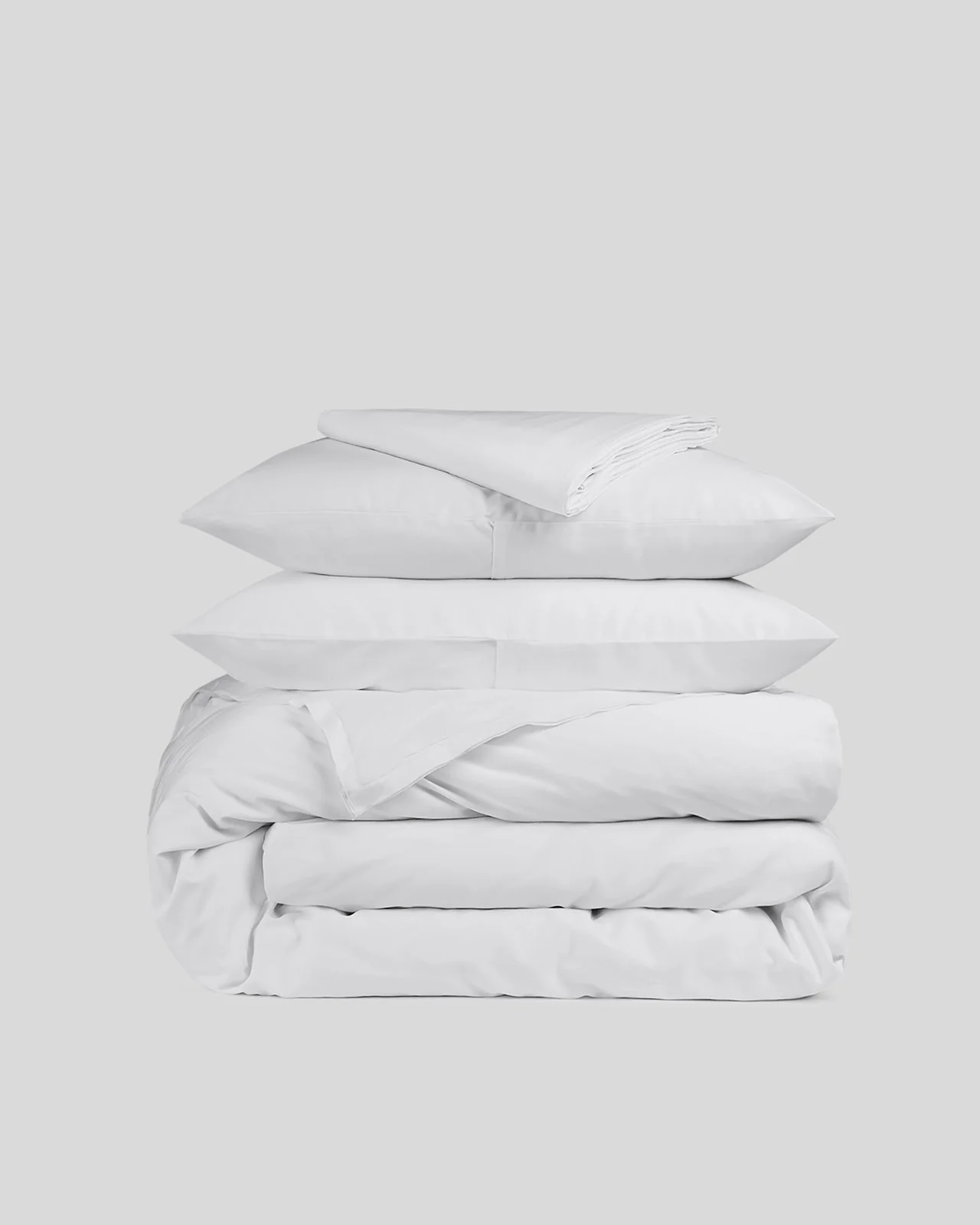 Sateen Venice Set - White K/CK